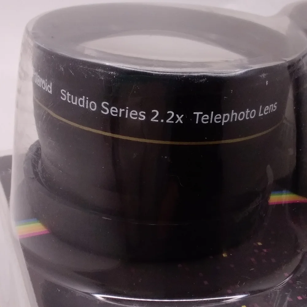 Polaroid Studio Series 58mm 0.43x Wide Angle & 2.2x Telephoto Lenses w/52&55mm